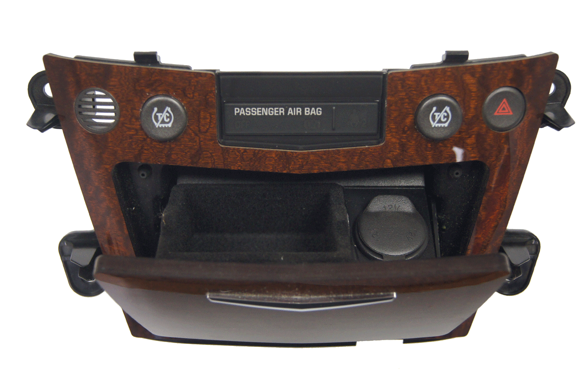 20072009 Cadillac SRX Ashtray Assembly NonSmoker Woodgrain New