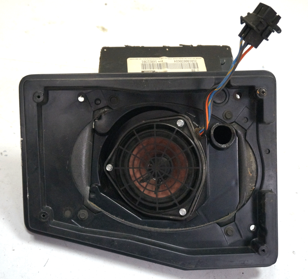 19841989 Chevy Corvette C4 Rear Right Speaker W/Amp Bose Used OEM