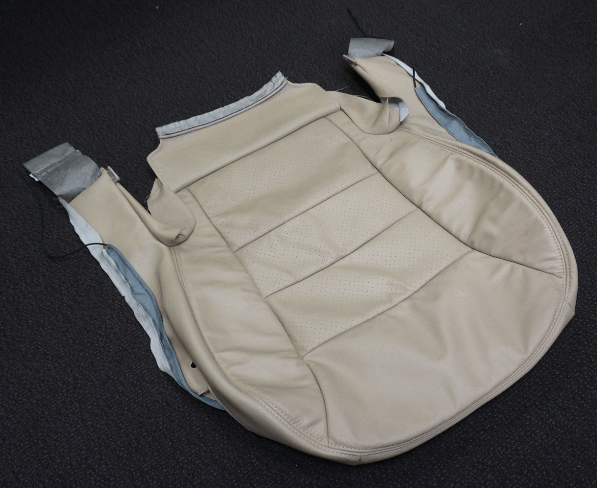 20062011 Chevy Corvette C6 Lower Seat Cover RH New OEM Cashmere Tan