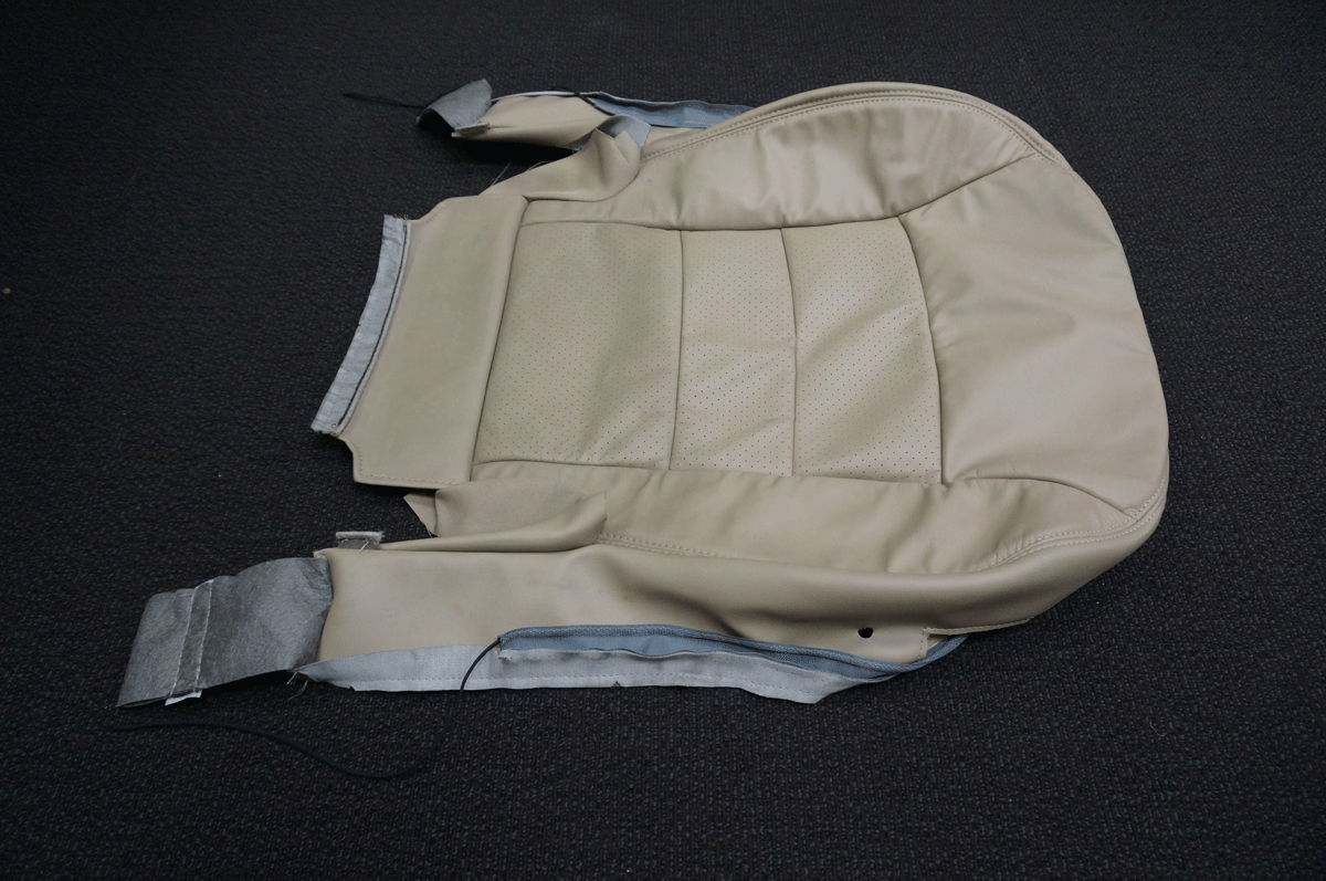 20062011 Chevy Corvette C6 Lower Seat Cover RH New OEM Cashmere Tan