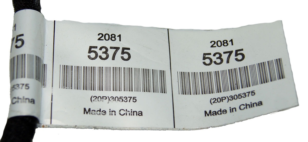 Genuine GM Driver Side Door Wire Harness For 2011 Buick Lucerne – OEM 20815384 25967075