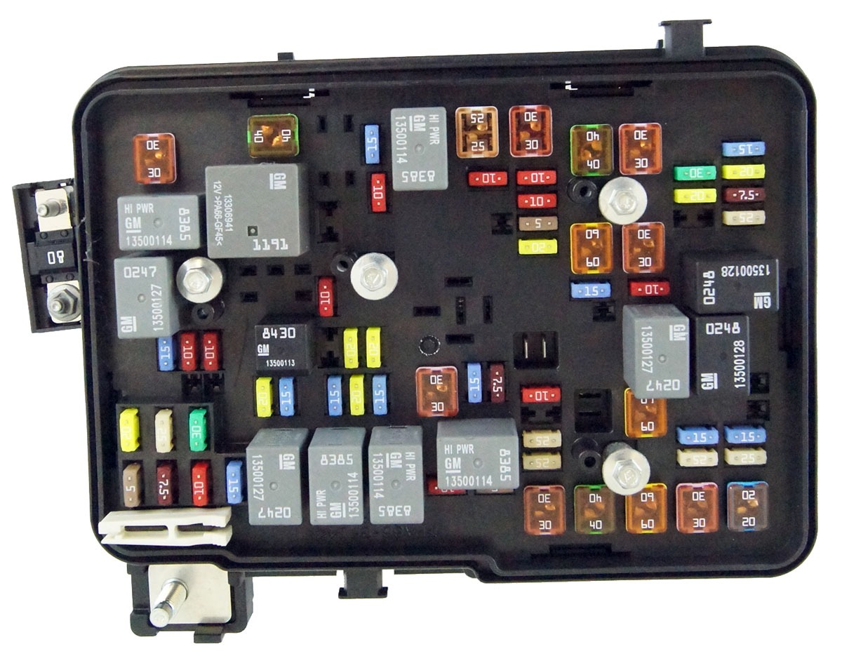 Gmc Fuse Box Wiring Diagram