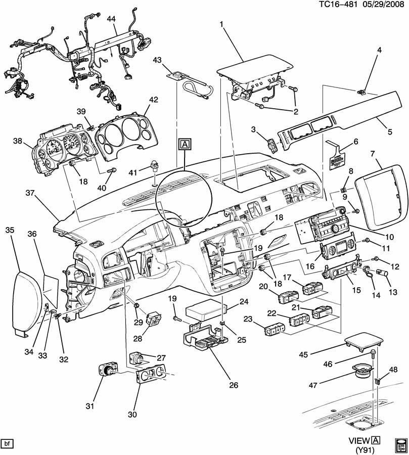 Diagram 2008 Chevy Silverado Parts Diagram Hood Full