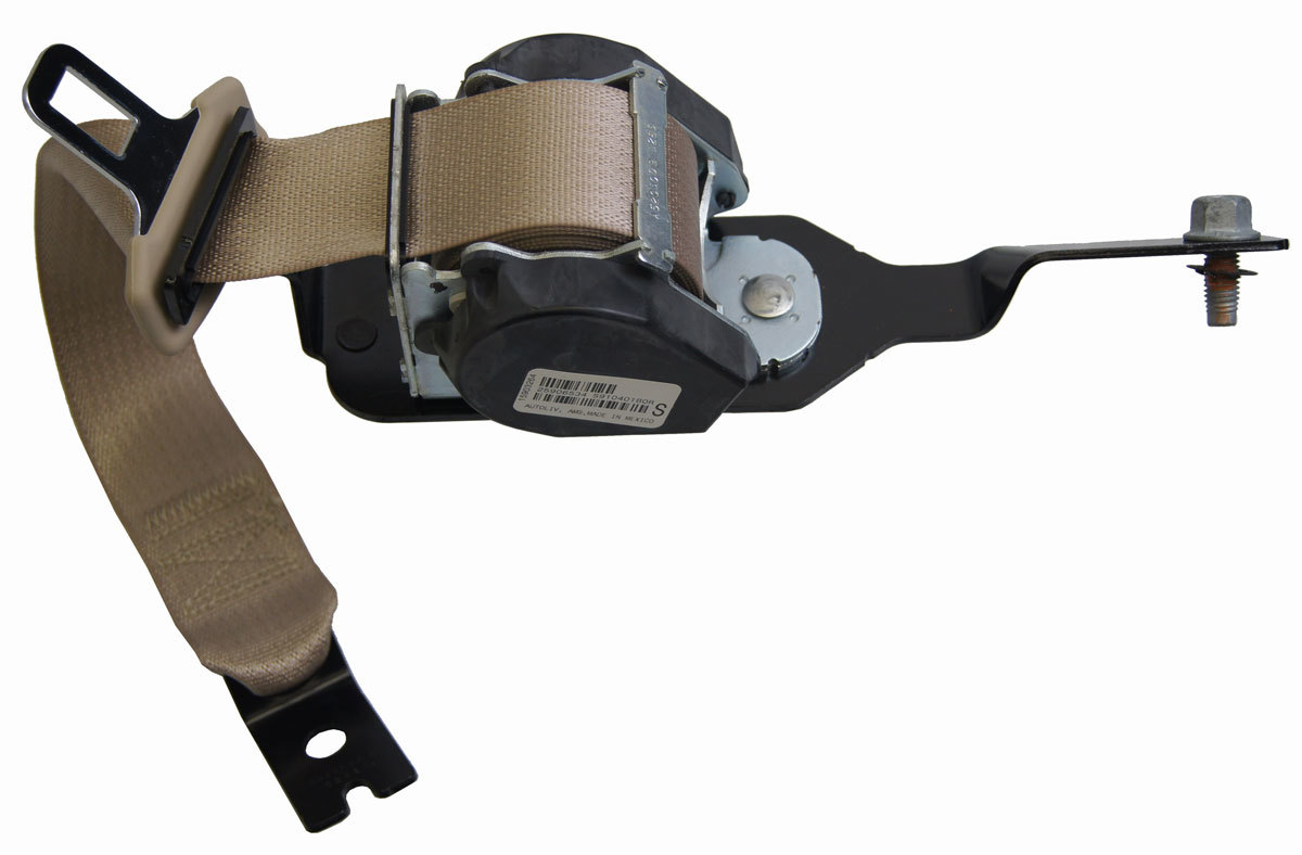 OEM General Motors 2nd Row Seat Belt Buckle For 2003-2006 Cadillac Escalade – Shale / Light Brown