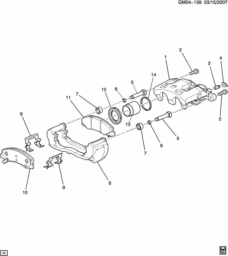 thumbnail image 2 of Power Stop Front Right Brake Caliper L4989 - Buick Lucerne & Chevrolet Impala 2 of 9
