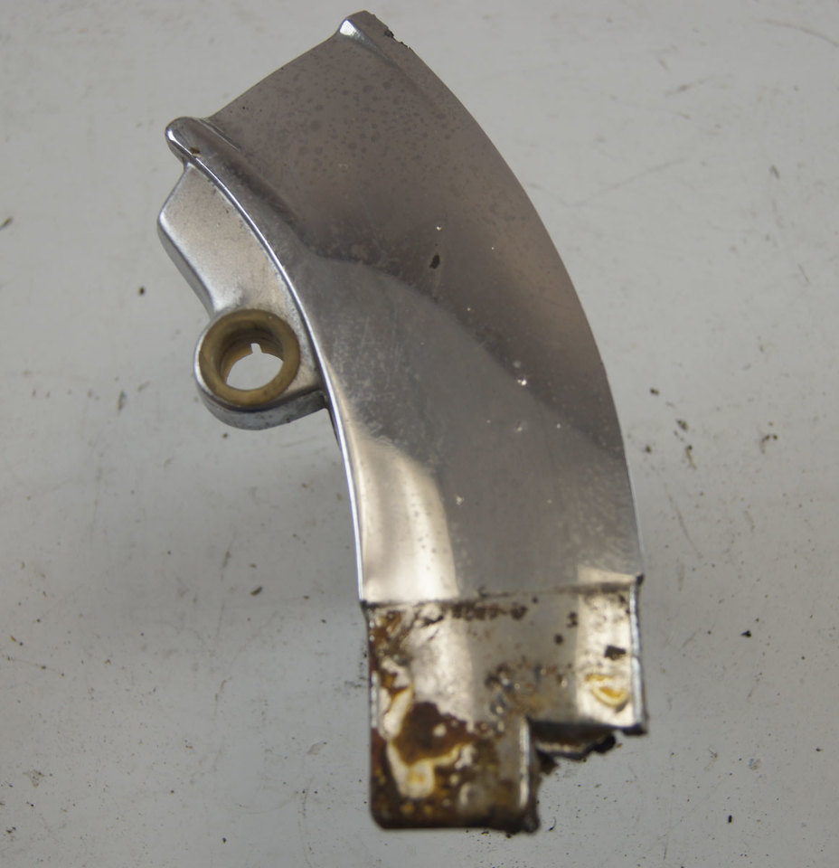 19691976 Chevy Corvette C3 Left Upper Corner Windshield Chrome Trim