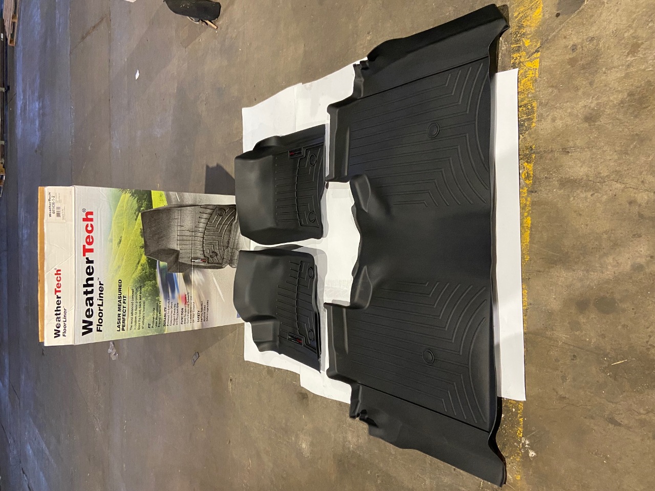 WeatherTech Floor Mats for Chevy Silverado/GMC Sierra 1924 1 & 2 Row