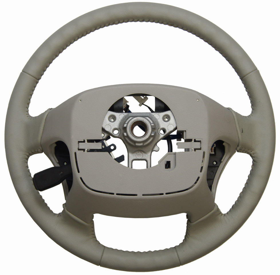 201112 Toyota Avalon Steering Wheel Complete Gray Leather New OEM