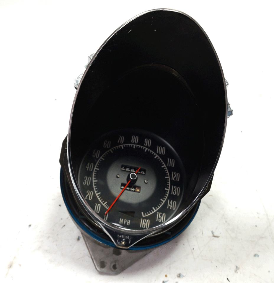 19721974 Chevy Corvette C3 Speedometer Used OEM 65898 Miles 6480912
