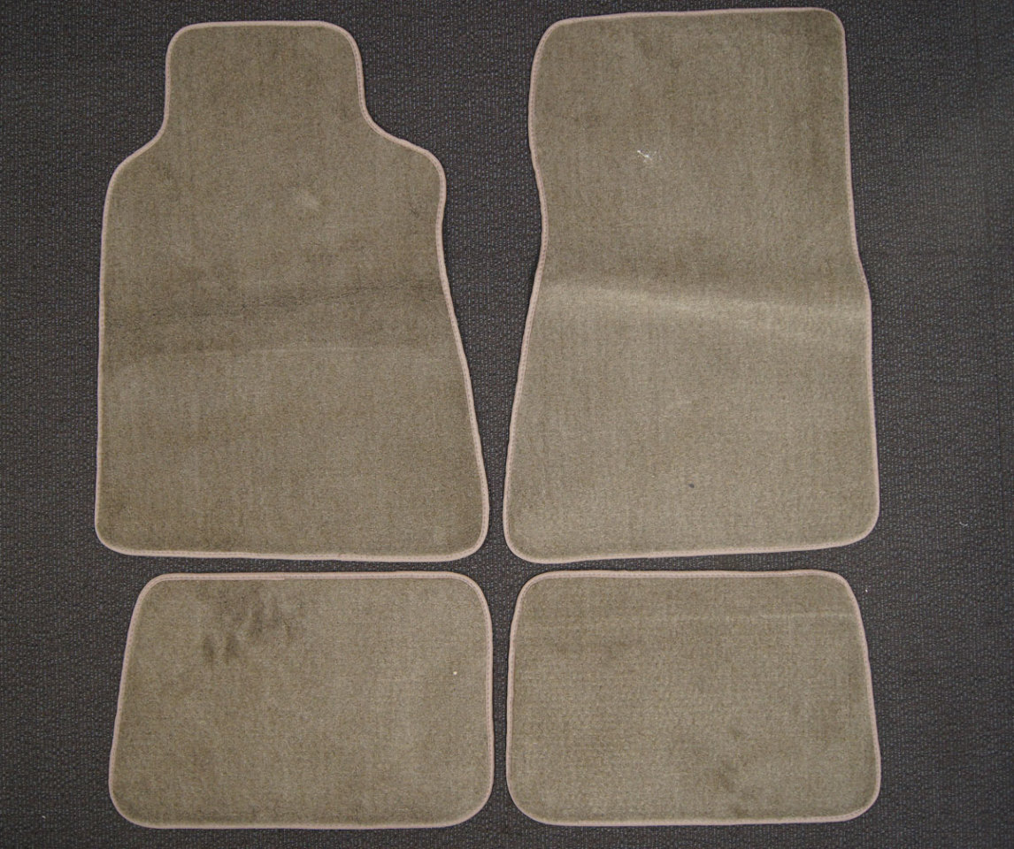 1984 1993 Mercedes Benz 190e Floor Mats 4pcs New Brown Carpet