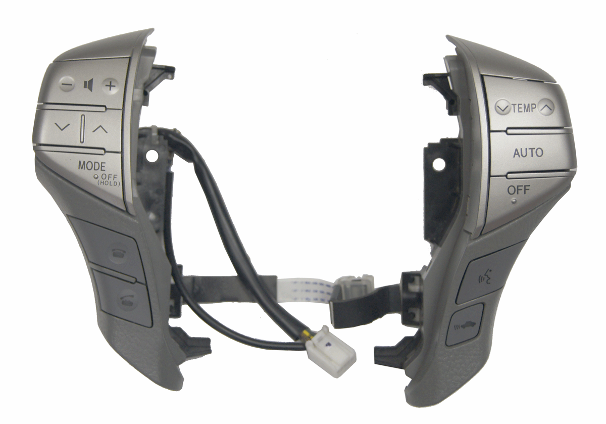 2005-2007 Toyota Avalon Steering Wheel Switch Assemblies Light Grey 8425007040B0