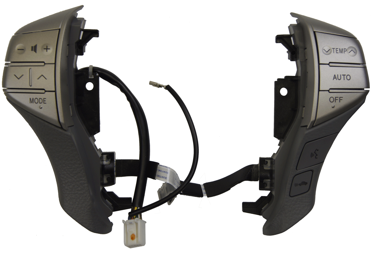 20052007 Toyota Avalon Steering Wheel Switch Assemblies Charcoal