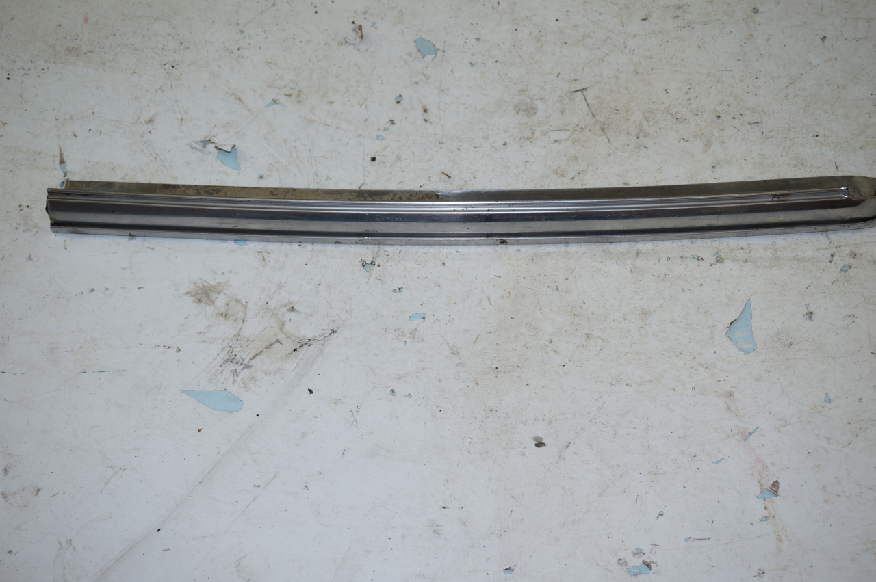 196872 Corvette C3 Original LH Chrome windshield A Pillar trim molding