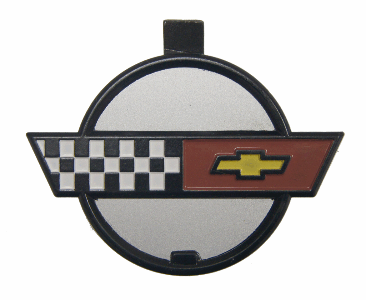 19851990 Chevrolet Corvette C4 Engine Valve Cover Emblem New Factory