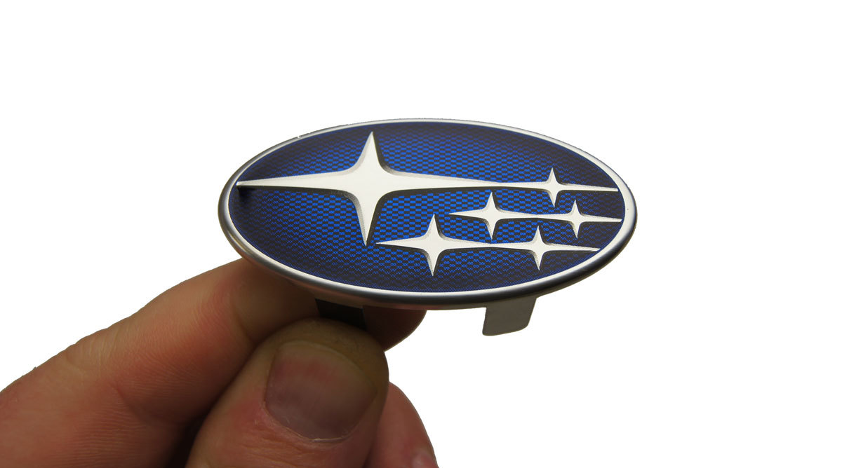 Subaru Steering Wheel Emblem Logo Airbag Metal Star Of Pleiades New Gs Ebay