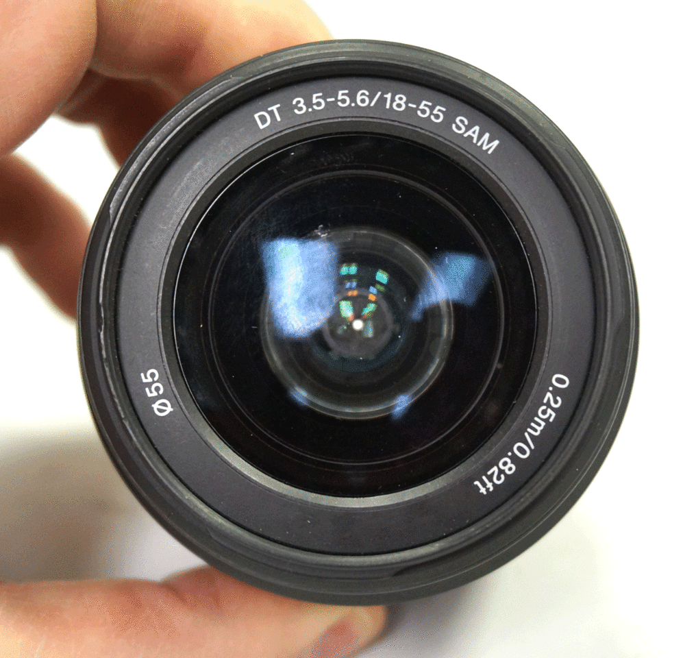 Sony SAL1855 1855mm Lens 3.55.6 SAM W/Vivitar Series 1 3pcs Lens Kit