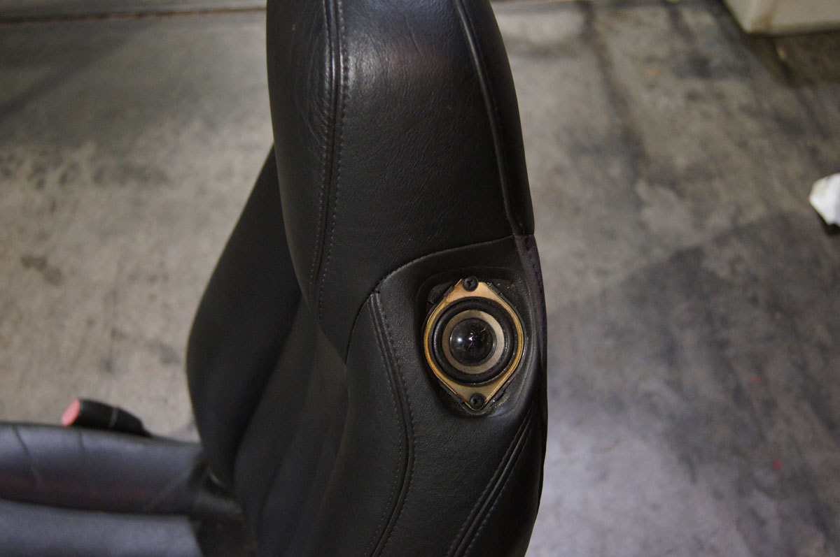 2004-2009 Cadillac XLR Front Left LH Driver Seat Used Black Leather