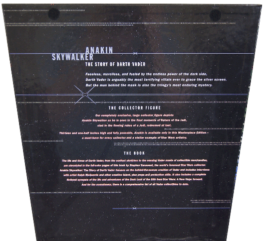 Star Wars Masterpiece Edition Anakin Skywalker The Story Of Darth