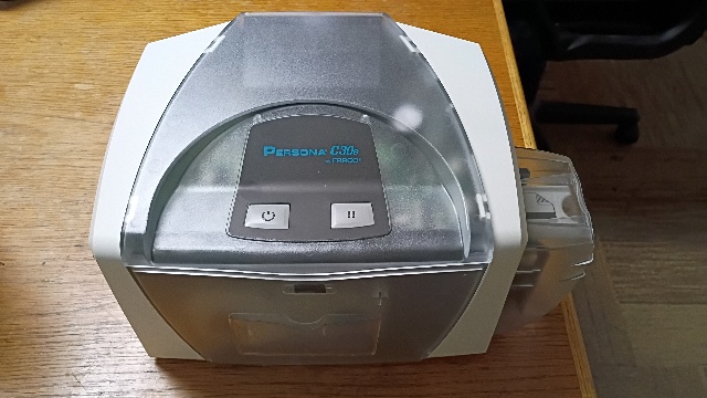 Fargo Electronics 054400 Persona C30 ID Card Badge Printer X001400, Power Supply