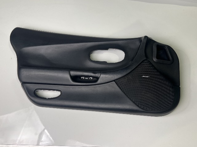 1997-04 Chevy Corvette C5 Left LH Drivers Side Door Panel Black Used 25K Miles
