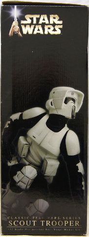 Paulo seity スターウォーズ Star Wars Scout Trooper 1/7 Scale Soft Vinyl Model Kit ArtFX