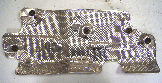 Hummer H3 Front Exhaust Heat Shield New OEM 25888937