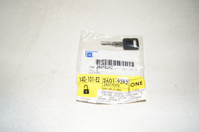1991-2002 Buick/Cadillac/Chevy/Olds/Pontiac Key