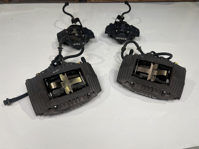 1990-96 Nissan 300ZX Twin Turbo BRAKE CALIPERS Aluminum Z32 30MM 87K Miles 240sx