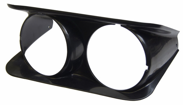 1968-1982 Chevrolet Corvette C3 Headlight Bezel Left LH New Plastic Black 331818