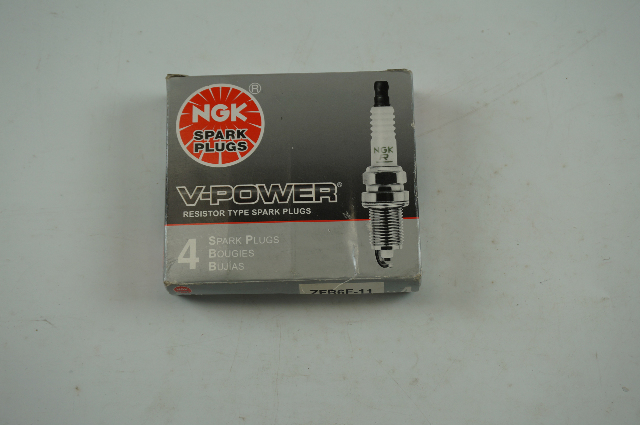 NGK V POWER ZFR6F-11 SPARK PLUGS PACK OF 4 #4291 NOS | Factory OEM Parts