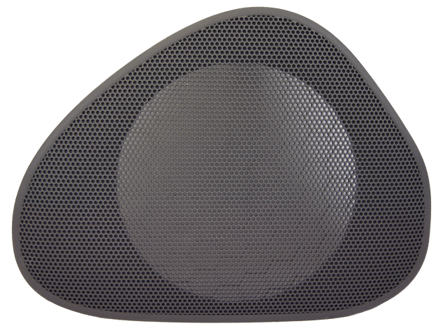 1995-1996 Toyota Camry Front Left Door Speaker Grille Cover Md. Grey New 6765206030B1