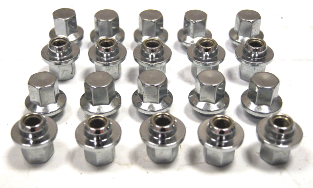 1975-1982 Chevy Corvette C3 YJ8 Lug Nut Set 20pcs New Chrome 7/16-20 Thread