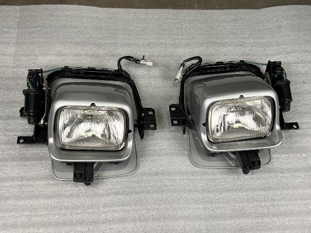 1991-1996 Corvette C4 Pair of Headlight Assemblies Rebuilt Motors 23K Miles