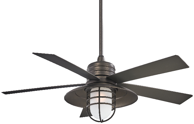 Minka Aire Rainman 54 Ceiling Fan Smoked Iron 706411056529 Ebay