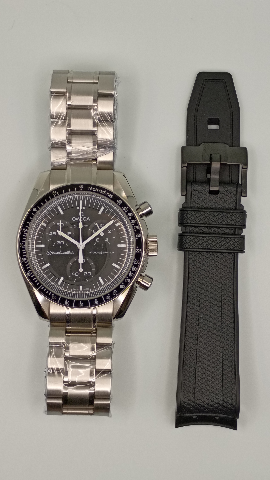 Mission to The Moon Moonphase Mod Moonswatch Stainless Steel Case Watch Custom