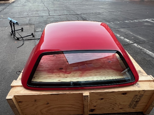 C4 Corvette Removable Convertible Hard Top Roof 1989 - 1996- Bright Red
