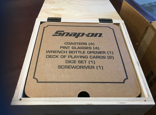 Snap-On Gift Box Wooden Crate New SSX18P119 | eBay