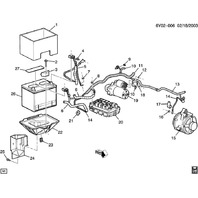 Battery Blanket Cover Surround Foam Insulation 10305081 (size 85)