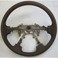 Brown Polyurethane Steering Wheel (JUNK)