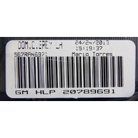 2010-2013 Chevy Corvette C6 Left Domestic Headlamp Cyber Gray New OEM 20789691