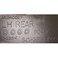 2008-2009 Hummer H2 Left Rear Door Panel Ebony Black New OEM 20823465 25954243