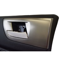 2008-2009 Hummer H2 Left Rear Door Panel Ebony Black New OEM 20823465 25954243