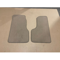 2003-2006 GMC C5500 Topkick Crew Cab Pickup Floor Mat 2pc Cutpile -Tan