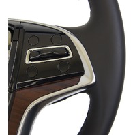 2015-16 Cadillac Escalade Steering Wheel Black Leather New OEM 23197774 23361001