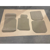 1995-2001 BMW 740iL (E38)Floor Mats - 4pc - Essex, Cream