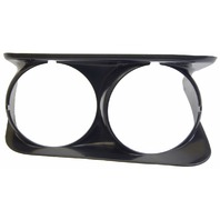1968-82 Chevrolet Corvette C3 Headlight Bezel Right RH New Plastic Black 331817