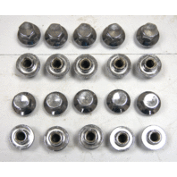 1975-1982 Chevy Corvette C3 YJ8 Lug Nut Set 20pcs New Chrome 7/16-20 Thread