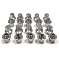 1975-1982 Chevy Corvette C3 YJ8 Lug Nut Set 20pcs New Chrome 7/16-20 Thread