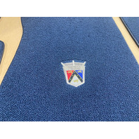 1965-1967 Ford Galaxie Floor Mat 4pc Loop Loop Dark Blue