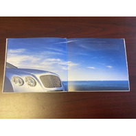 2008 BENTLEY CONTINENTAL Colour and Trim Guide Booklet OEM USED